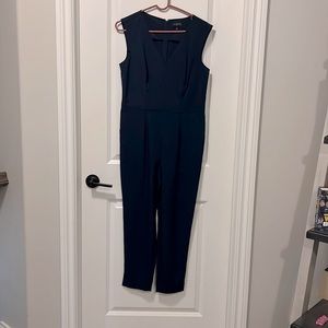 Navy blue jumpsuit